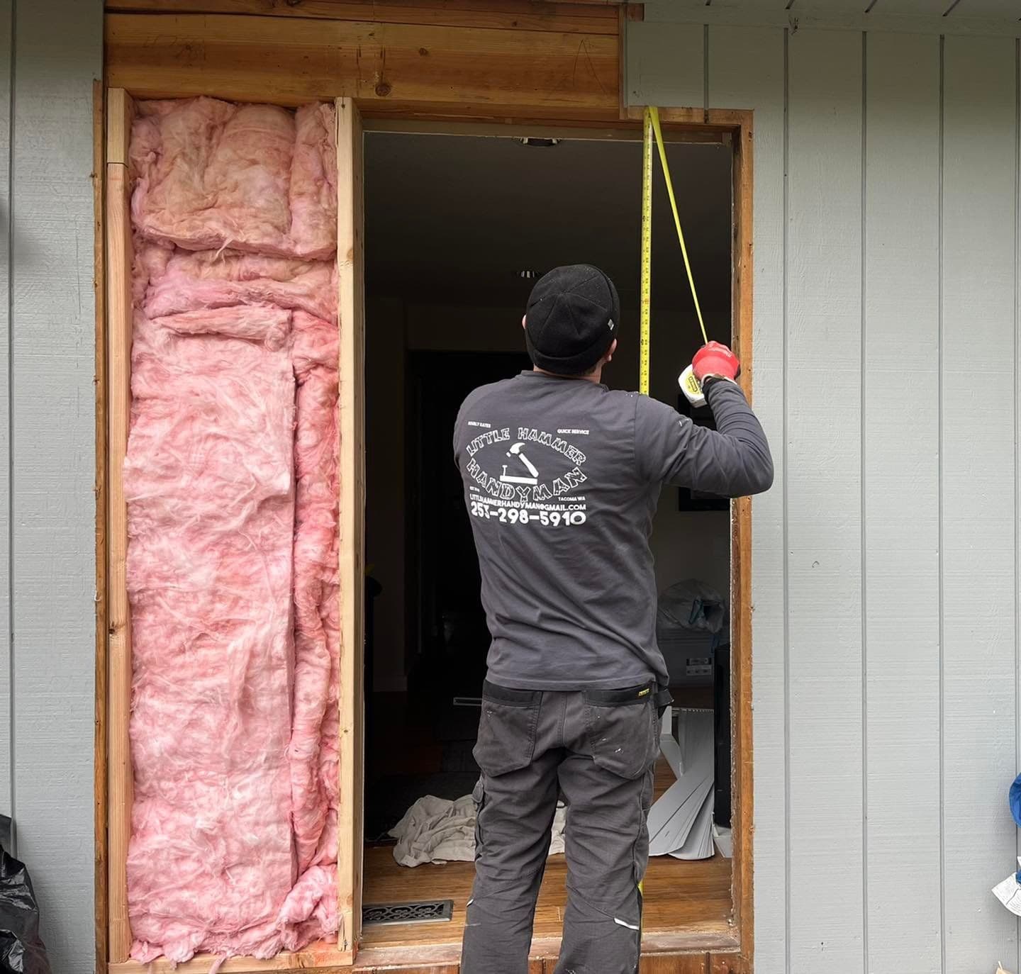 Sliding Door to Entry Door Conversion – Space-Saving Kitchen Remodel Prep