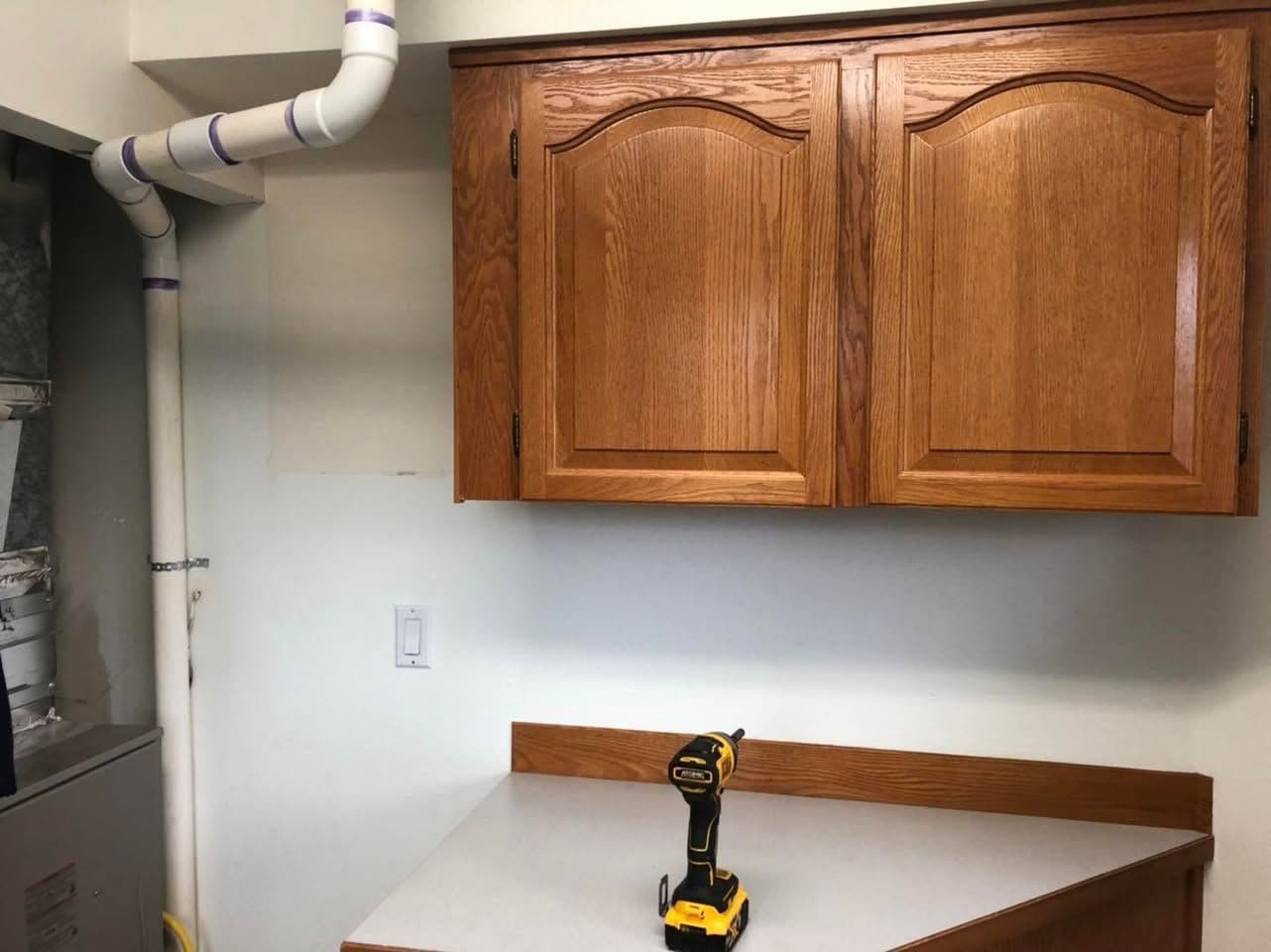 Oversized Cabinet Overhaul